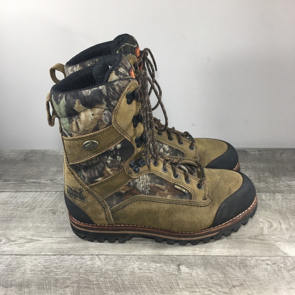 Men’s Irish Setter Wingshooter 805 Gore-Tex Havoc Leather Work Boots Size 10 EE